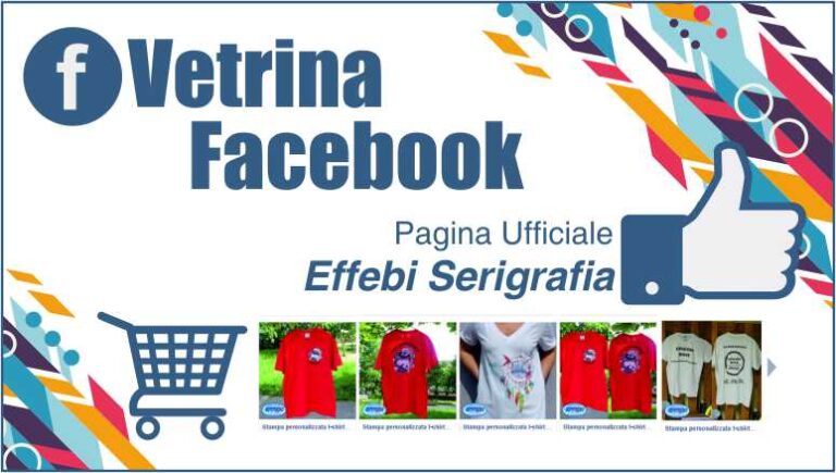 Nuova vetrina shop su Facebook!