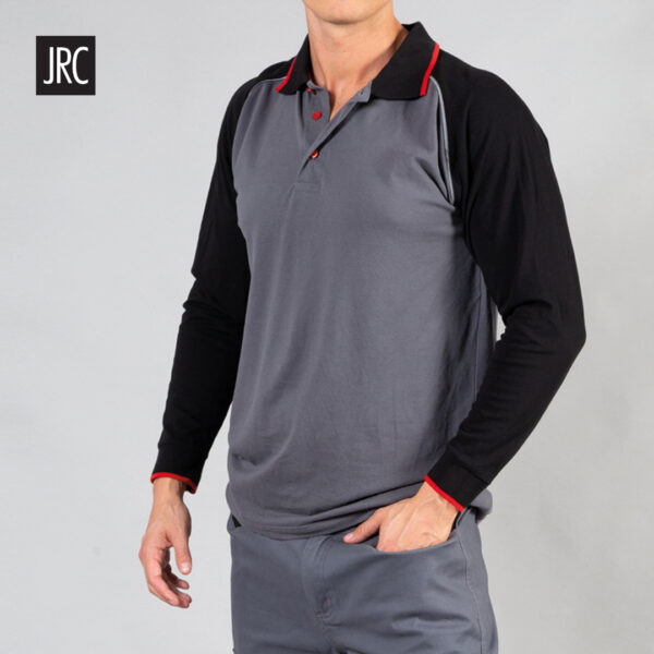Polo Detroit a manica lunga uomo James Ross