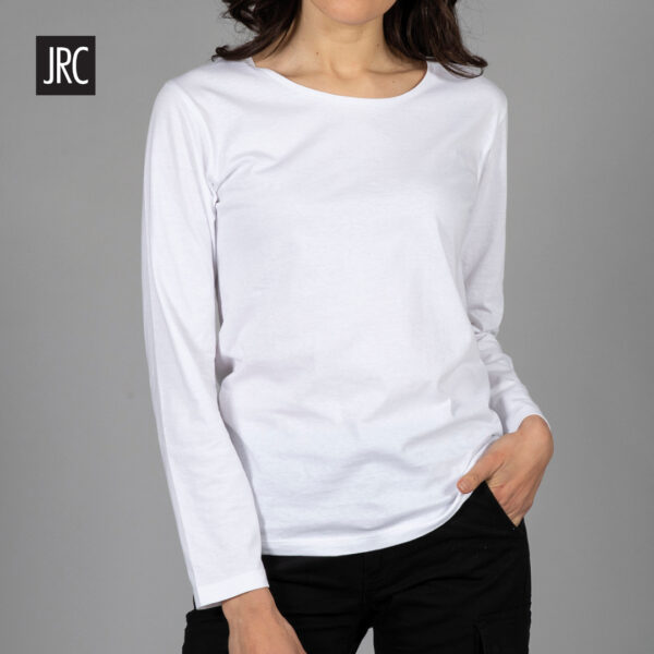 T-shirt manica lunga girocollo donna James Ross