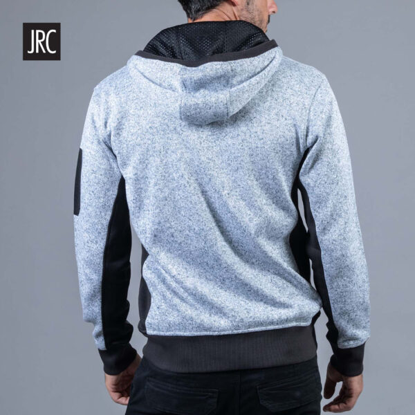 Felpa con cappuccio e zip intera uomo James Ross