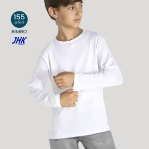 Maglia a maniche lunghe unisex 100% cotone 165 gr/m2 Fruit of the Loom