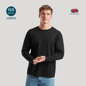 T-shirt con scollo a V unisex cotone JHK 160 gr/m2