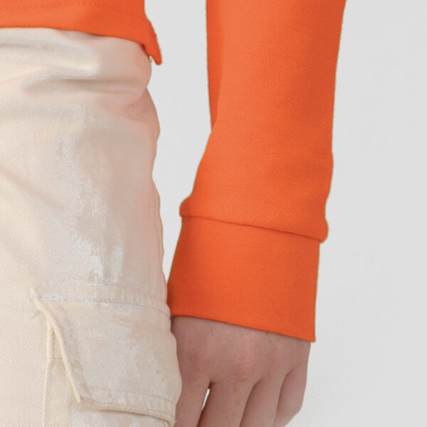 Polo a manica lunga donna JHK - immagine 3