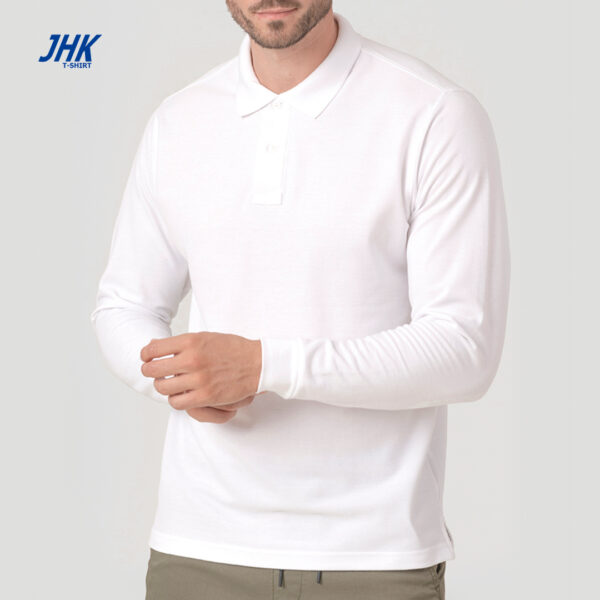 Polo a maniche lunghe uomo JHK