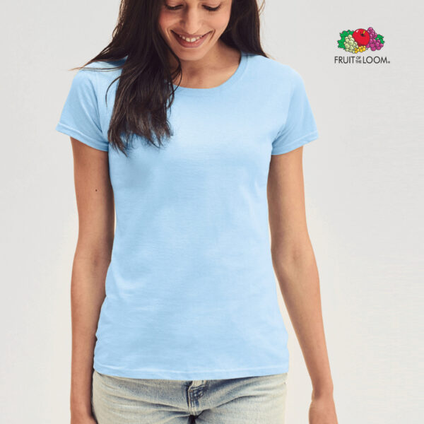 T-shirt girocollo donna Fruit of the Loom