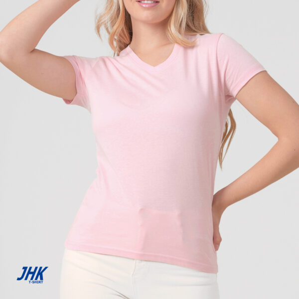 T-shirt scollo a V donna JHK