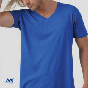 T-shirt scollo a V uomo JHK