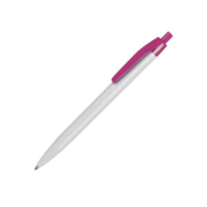 Penna a sfera scatto con refil colorato - Fucsia