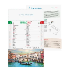 Calendario da tavolo Paesaggi e città Calendario da tavolo Paesaggi e città