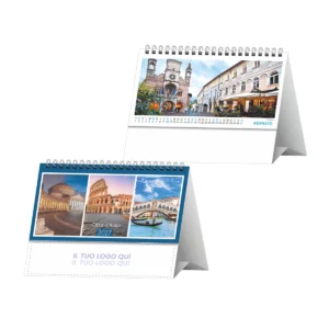 Calendario da tavolo Paesaggi e città