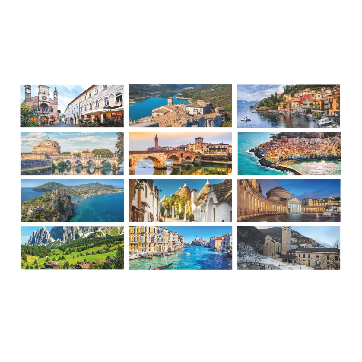 Calendario da tavolo Paesaggi e città Calendario da tavolo Paesaggi e città