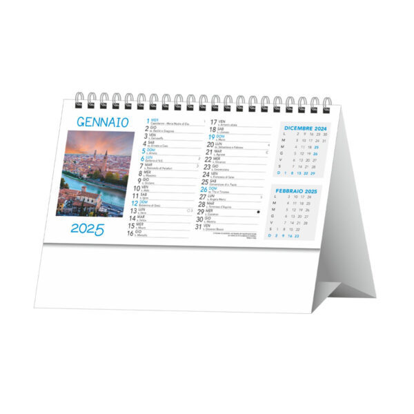 Calendario da tavolo con paesaggi - immagine 3