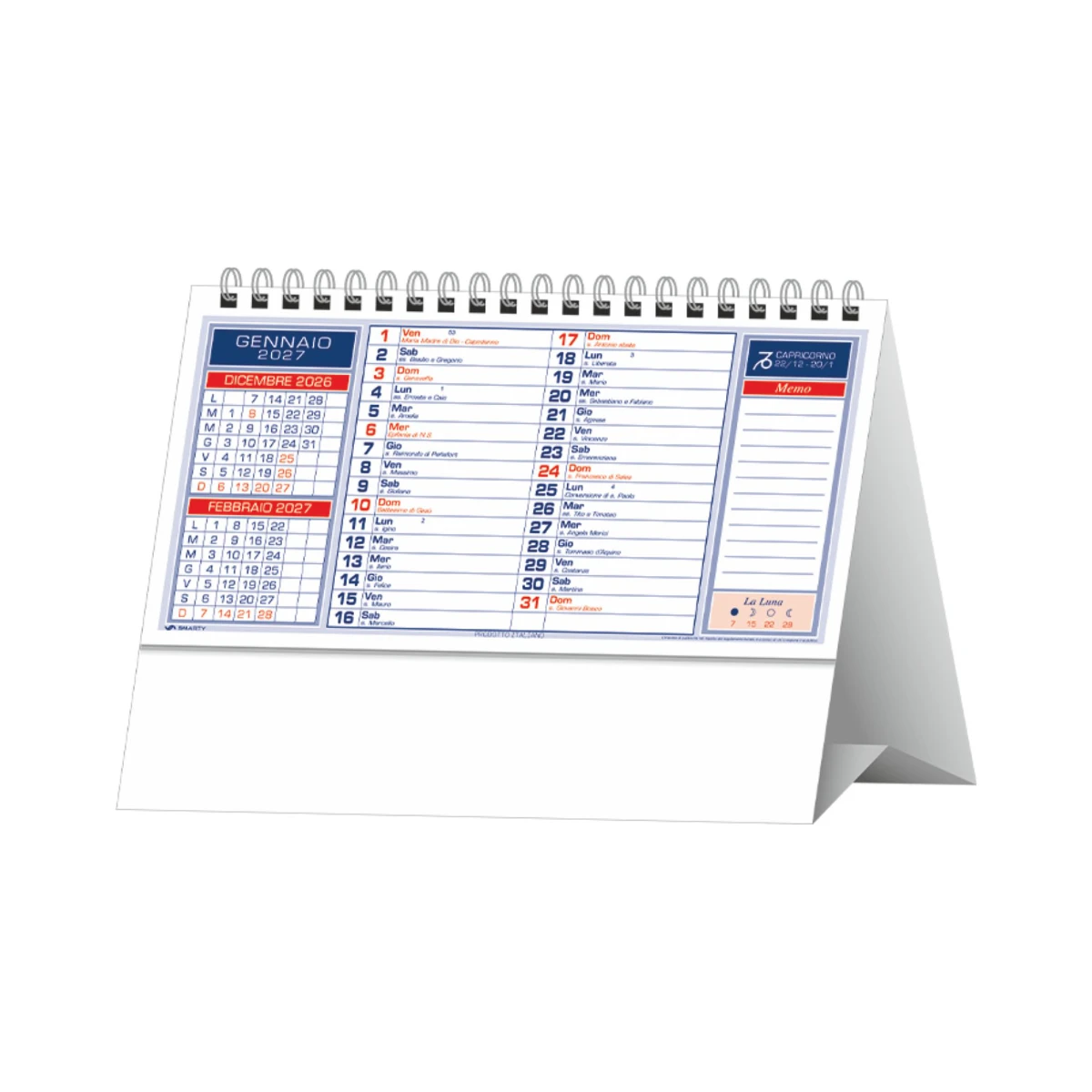 Calendario da tavolo basic Calendario da tavolo basic
