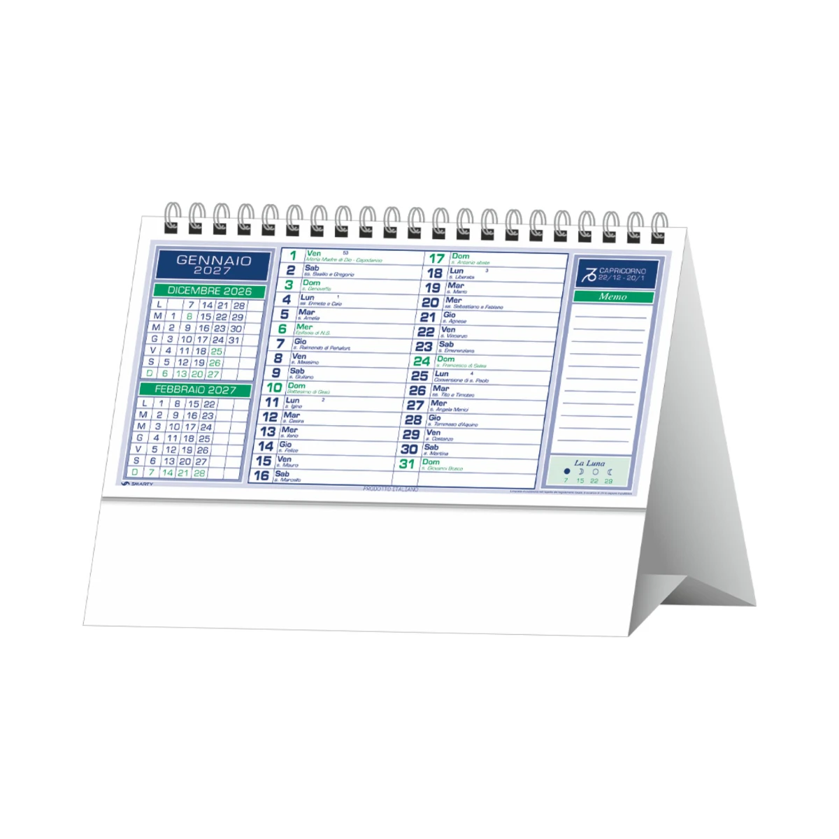 Calendario da tavolo basic Calendario da tavolo basic
