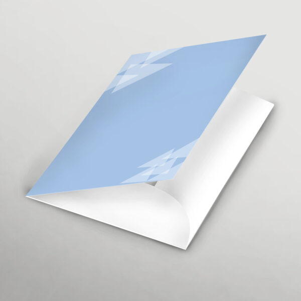 Cartelline porta documenti senza dorso