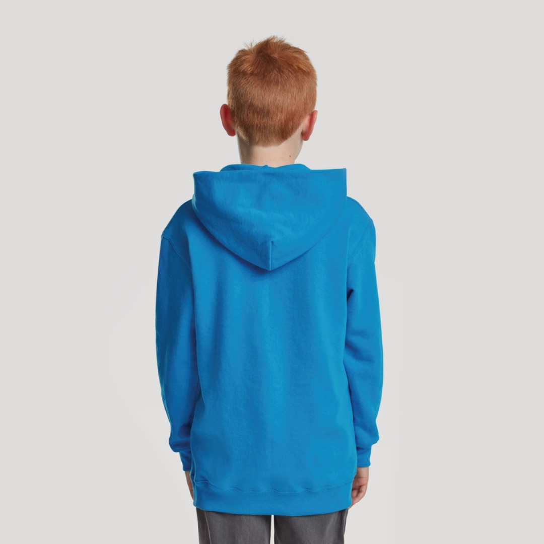 Felpa con cappuccio e tascone bimbo Fruit of the Loom Felpa con cappuccio e tascone bimbo Fruit of the Loom