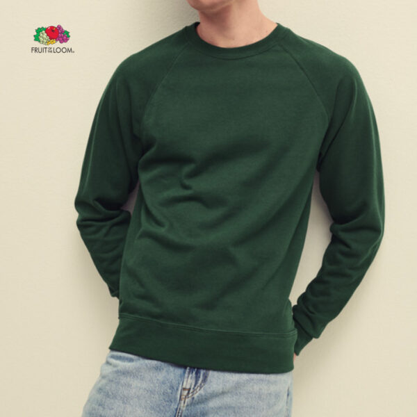 Felpa girocollo leggera uomo Fruit of the Loom