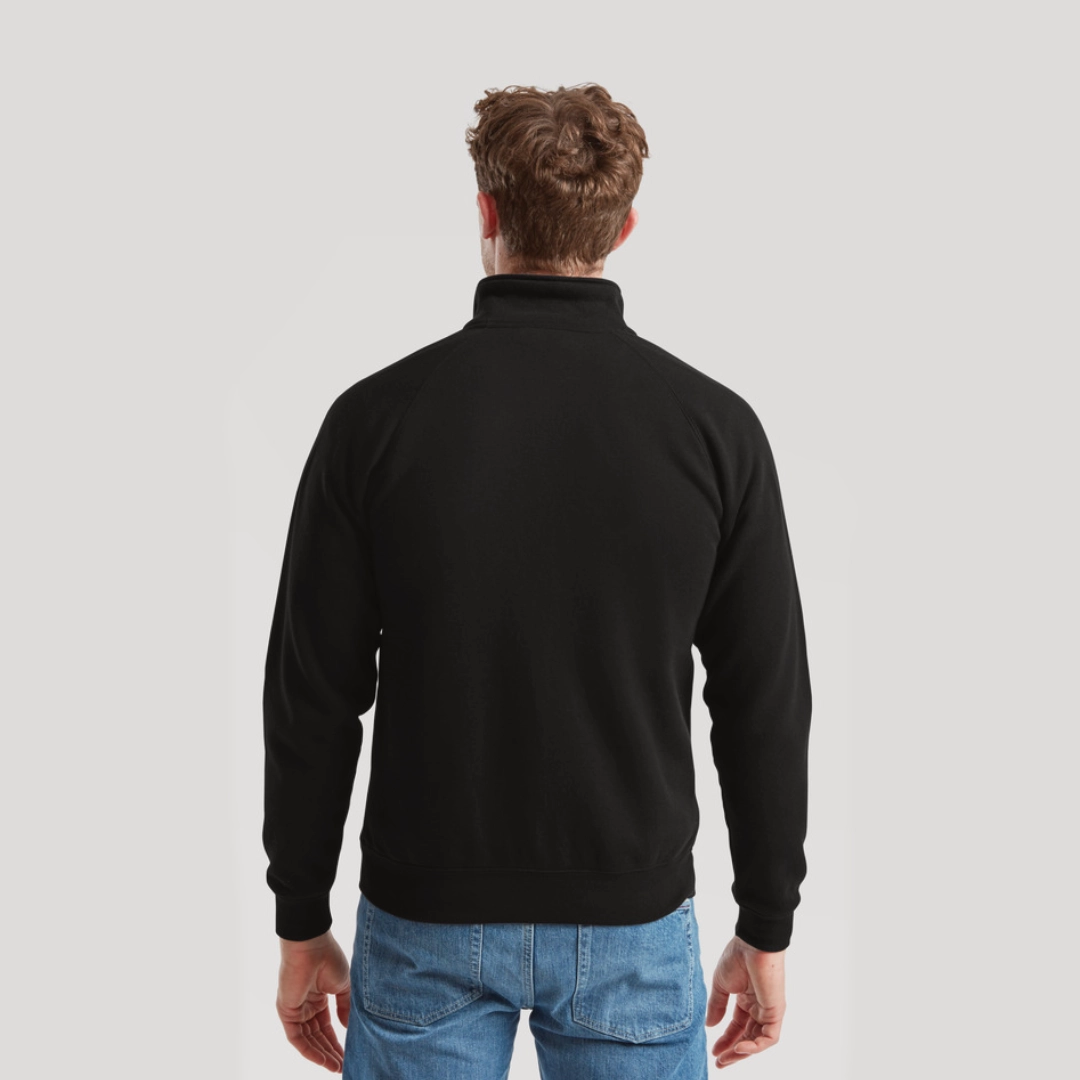 Felpa zip intera senza cappuccio unisex 280 g/m² Fruit of the Loom Felpa zip intera senza cappuccio unisex 280 g/m² Fruit of the Loom