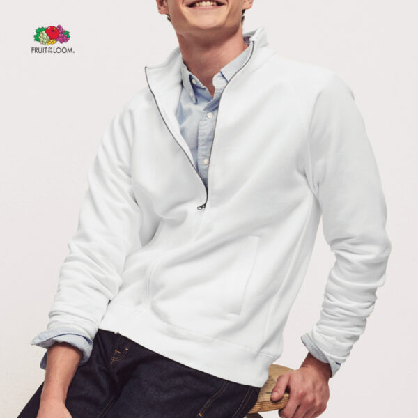Giacca con zip intera uomo Fruit of the Loom