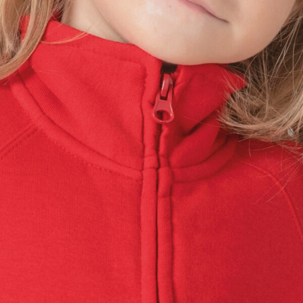 Giacca senza cappuccio con zip intera bimbo JHK - immagine 3