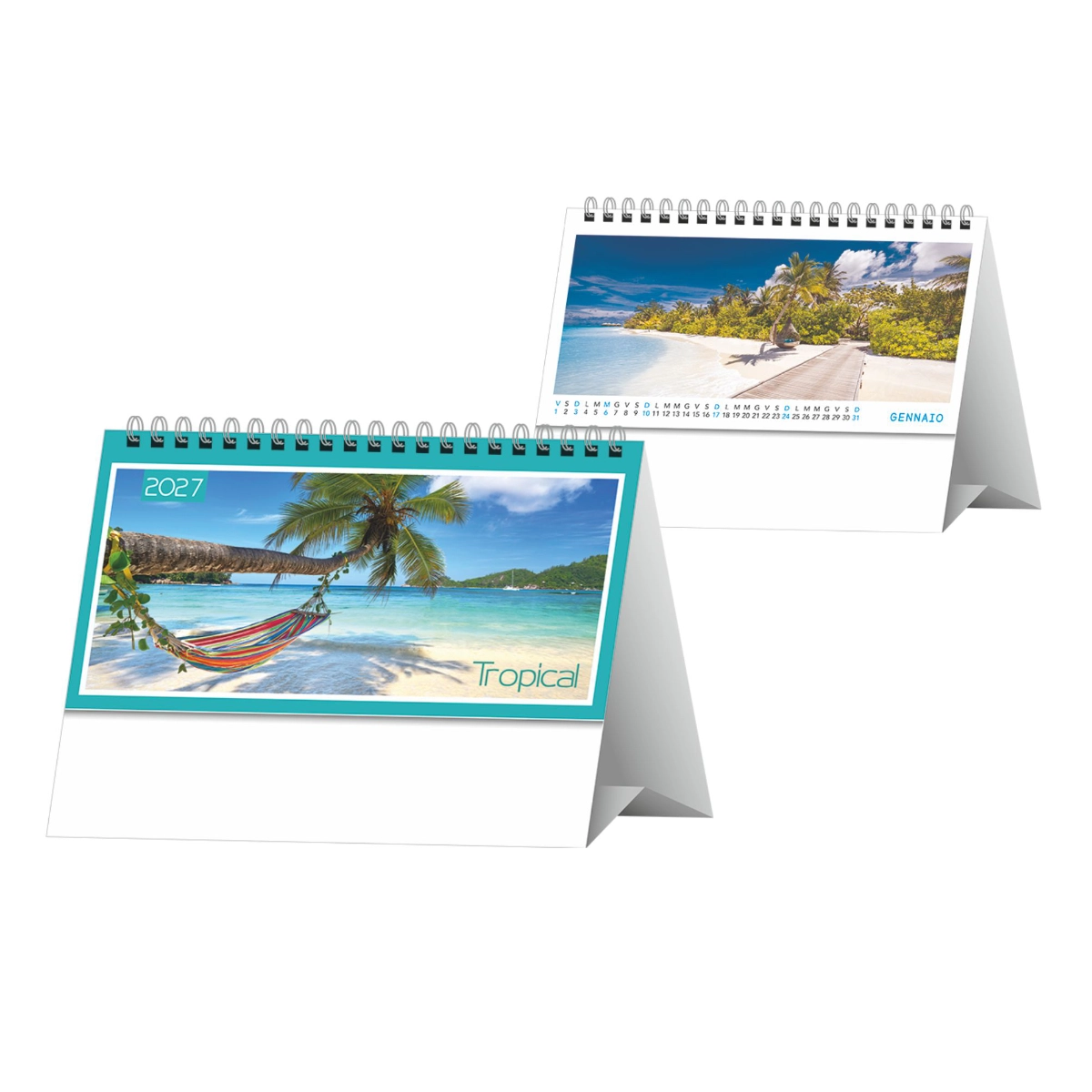 Calendario da tavolo Paesaggi Tropicali Calendario da tavolo Paesaggi Tropicali