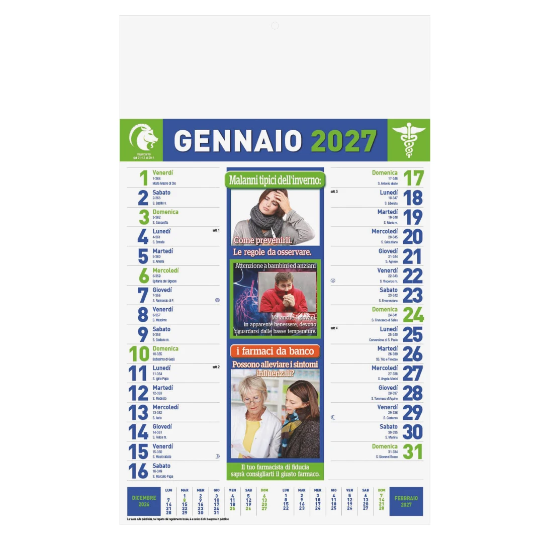 Calendari Farmacia Calendari Farmacia