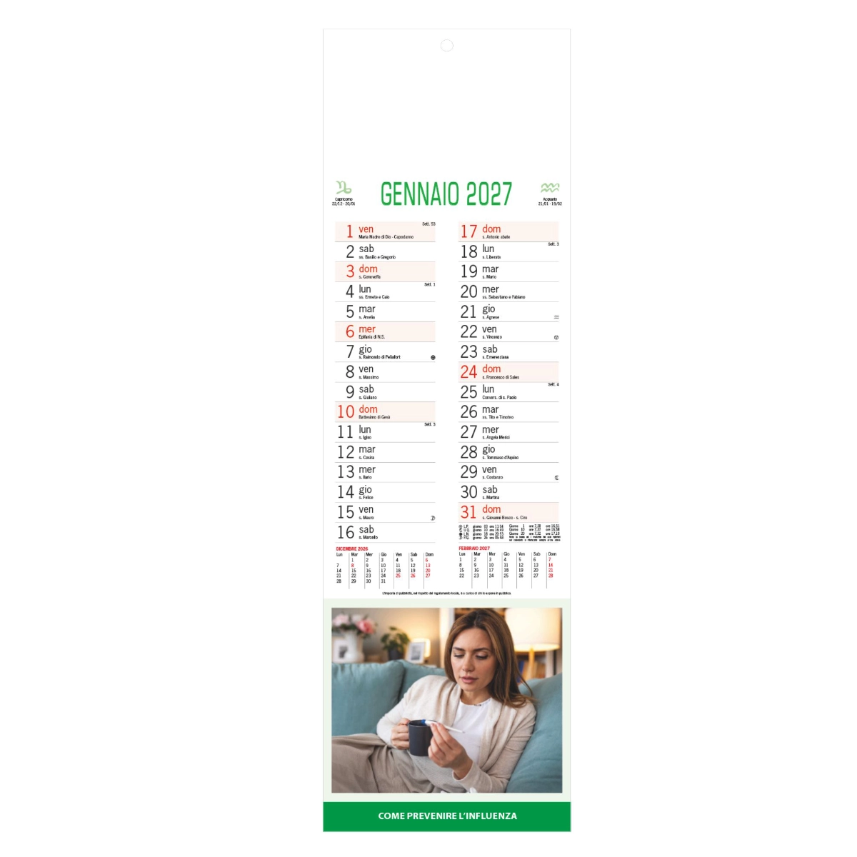 Calendario silhouette Farmacia Calendario silhouette Farmacia