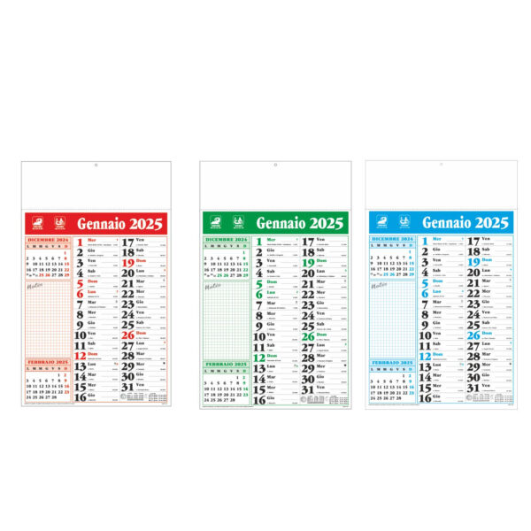 Calendario da parete olandese Notes