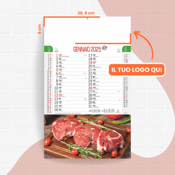 Calendario macelleria