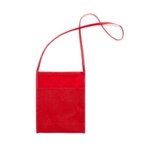 tasca porta calice rosso