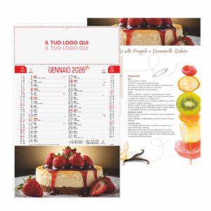 Calendario dolci personalizzato