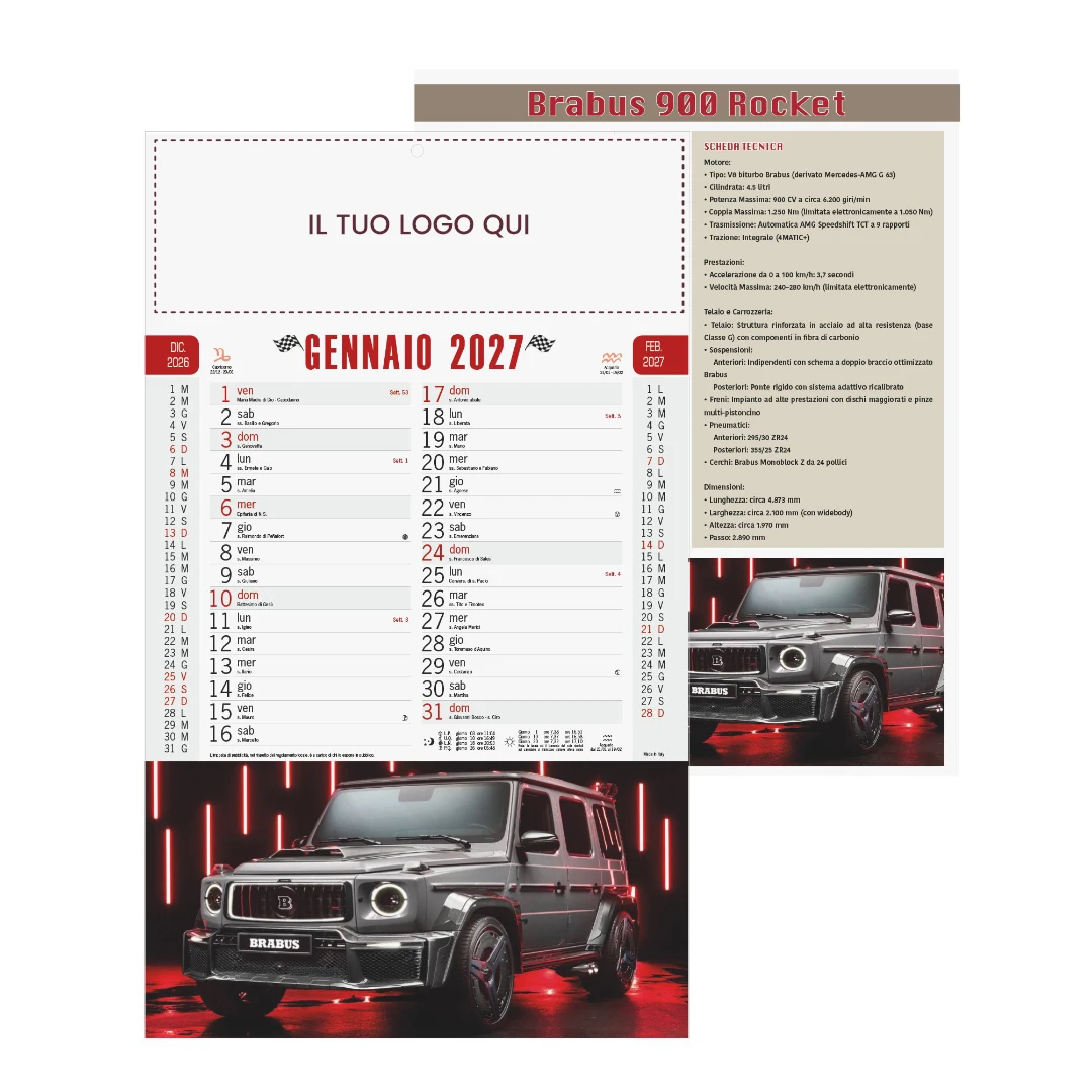 Calendario auto sportive