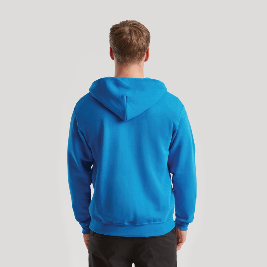 Felpa con cappuccio e zip intera unisex 280 g/m² Fruit of the Loom Felpa con cappuccio e zip intera unisex 280 g/m² Fruit of the Loom