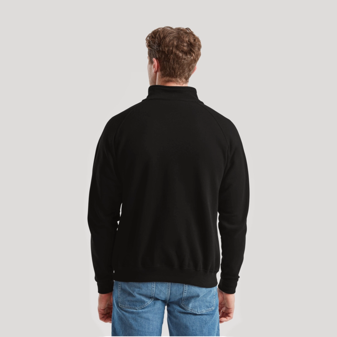 Felpa senza cappuccio con mezza zip unisex 280 g/m² Fruit of the Loom Felpa senza cappuccio con mezza zip unisex 280 g/m² Fruit of the Loom