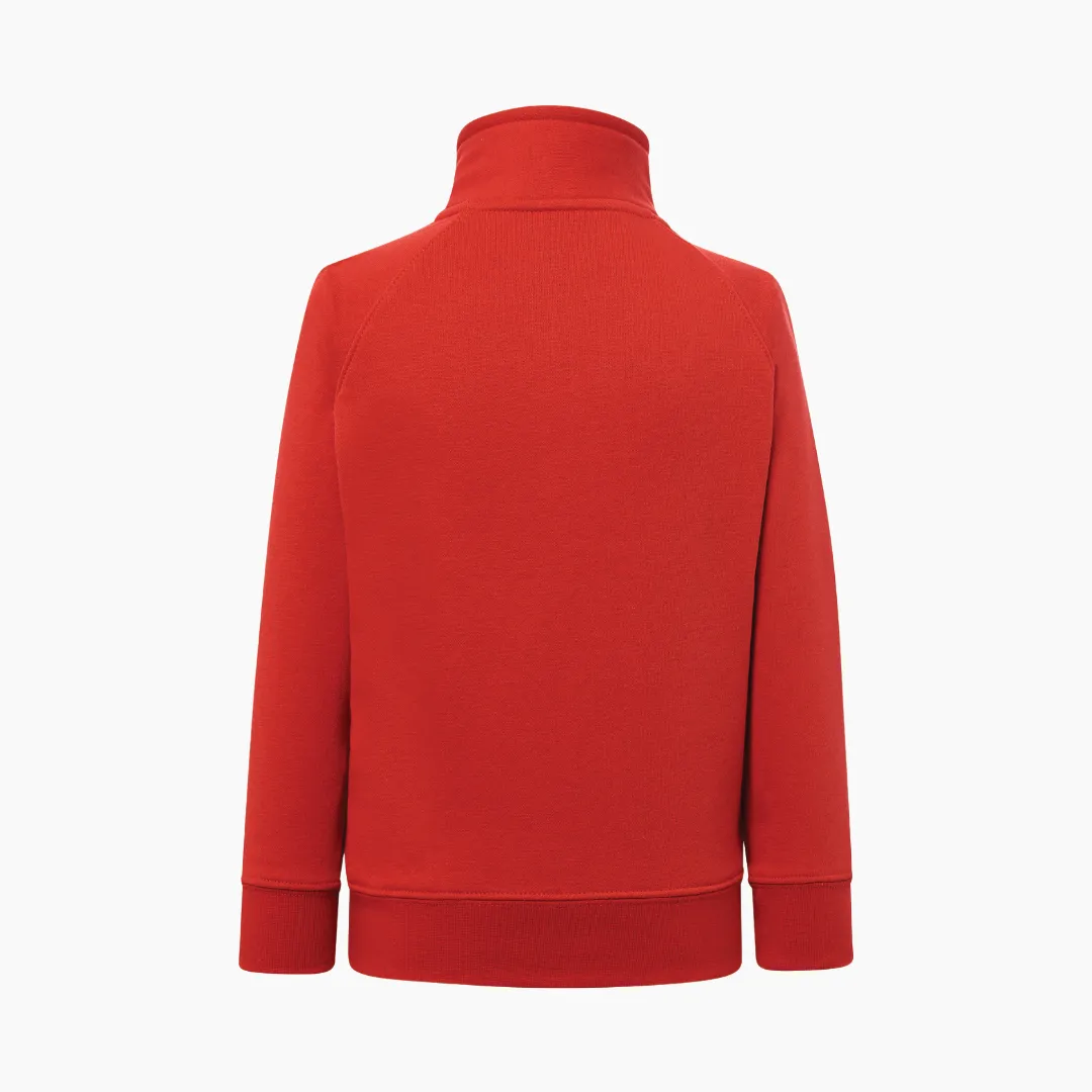 Felpa con zip intera senza cappuccio bambino 240 g/m² JHK Felpa con zip intera senza cappuccio bambino 240 g/m² JHK