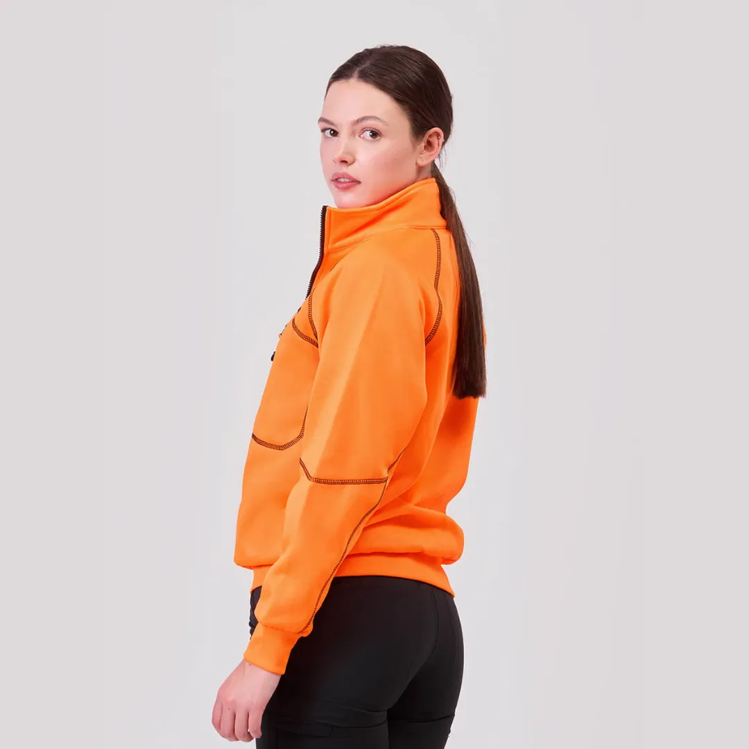 Felpa alta visibilità con cuciture contrasto 280 g/m² Workteam Felpa alta visibilità con cuciture contrasto 280 g/m² Workteam