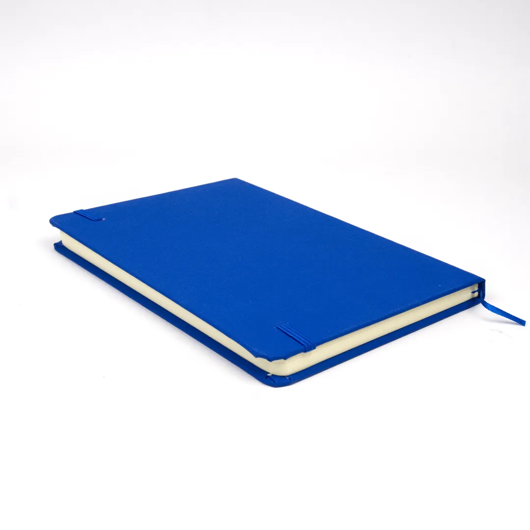 Block notes A5 Cilux copertina rigida PU 100 fogli lisci con elastico Block notes A5 Cilux copertina rigida PU 100 fogli lisci con elastico